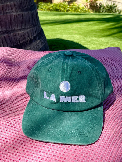 LITTLE PALMA LA MER CAP GREEN