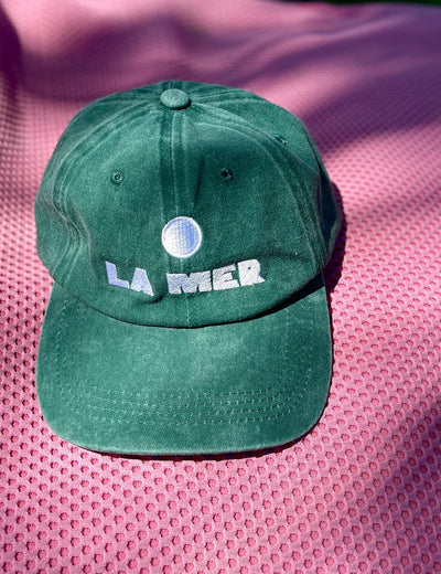 LITTLE PALMA LA MER CAP GREEN
