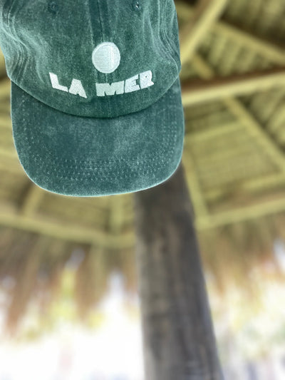 LITTLE PALMA LA MER CAP GREEN