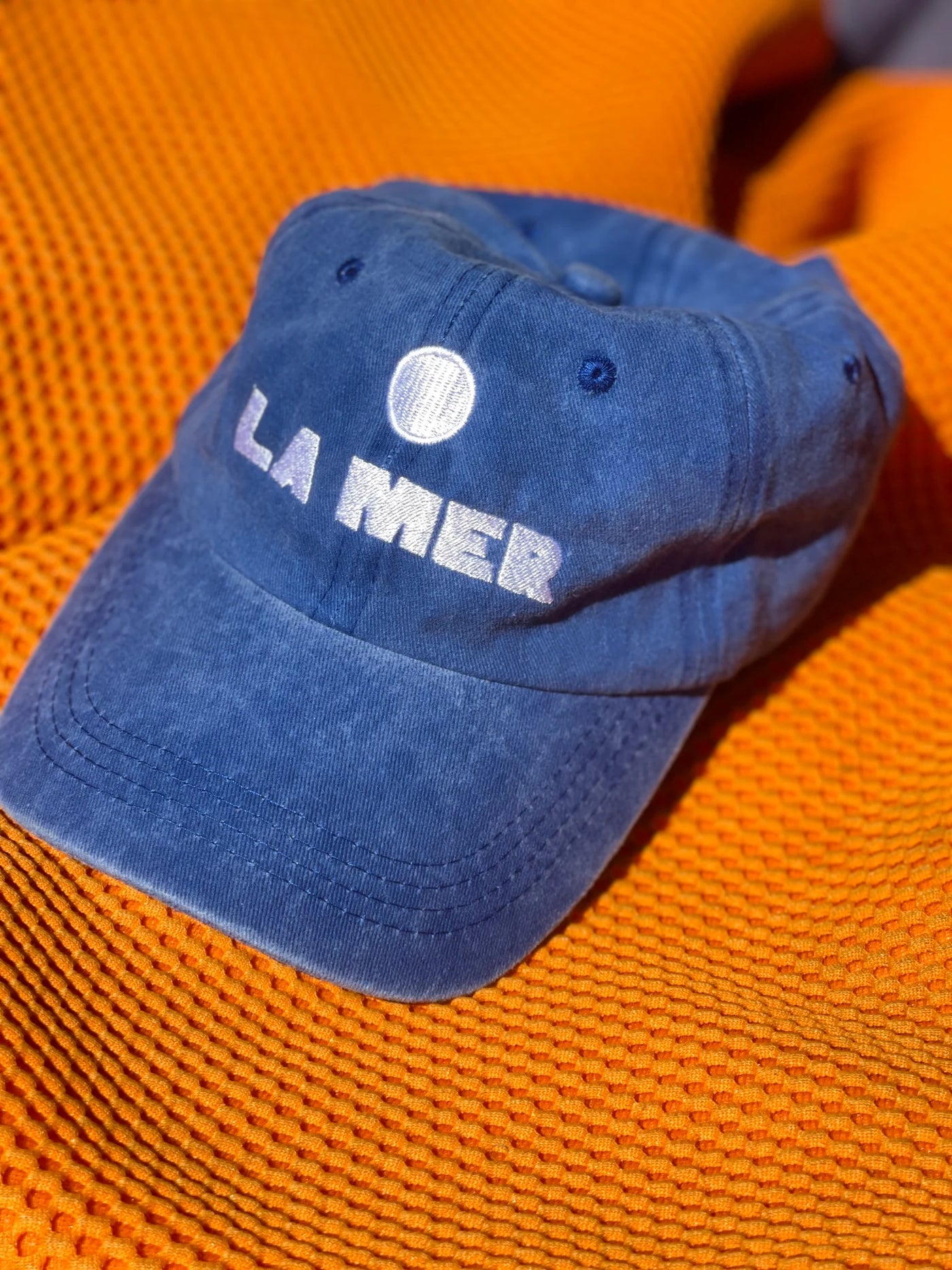LITTLE PALMA LA MER CAP FADED BLUE