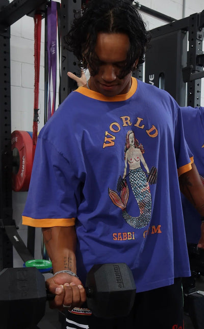 SABBI THE VERY OVERSIZED EXTRA FRIES GYM TEE