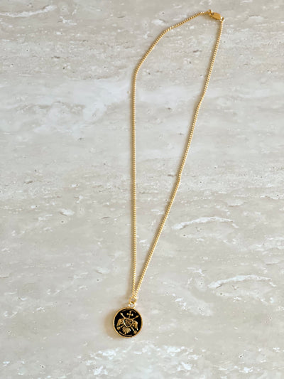 NIKKI ROSS THE HARMONY PENDANT BLACK