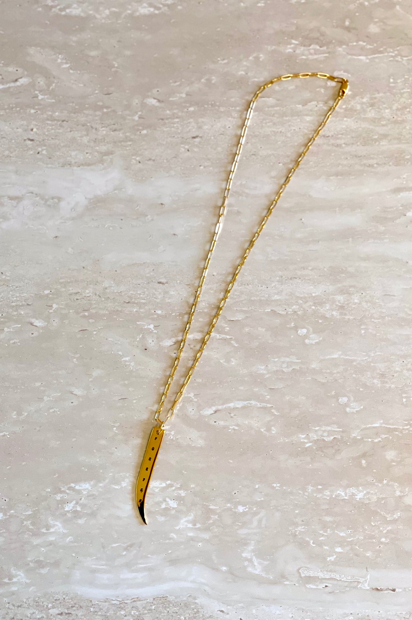 NIKKI ROSS THE FOREVER TUSK PENDANT