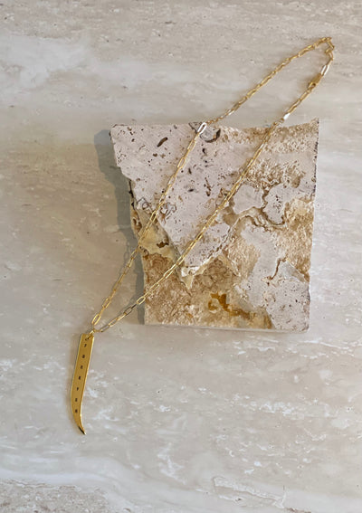 NIKKI ROSS THE FOREVER TUSK PENDANT