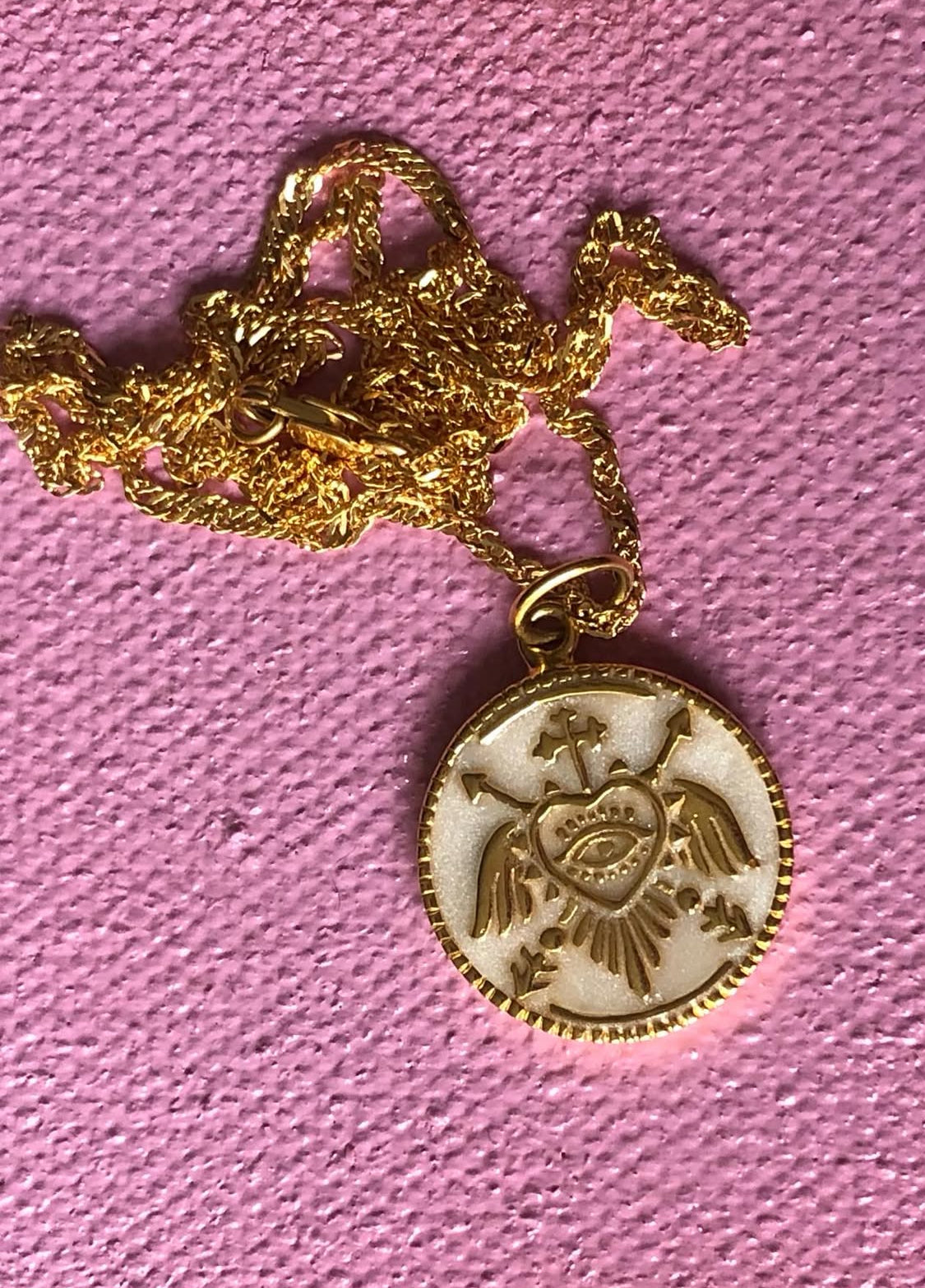 NIKKI ROSS THE HARMONY PENDANT WHITE