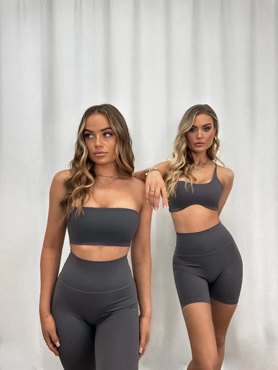 MAIA THE LABEL ARI CONTOUR CROP CHARCOAL