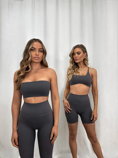 MAIA THE LABEL ARI CONTOUR CROP CHARCOAL