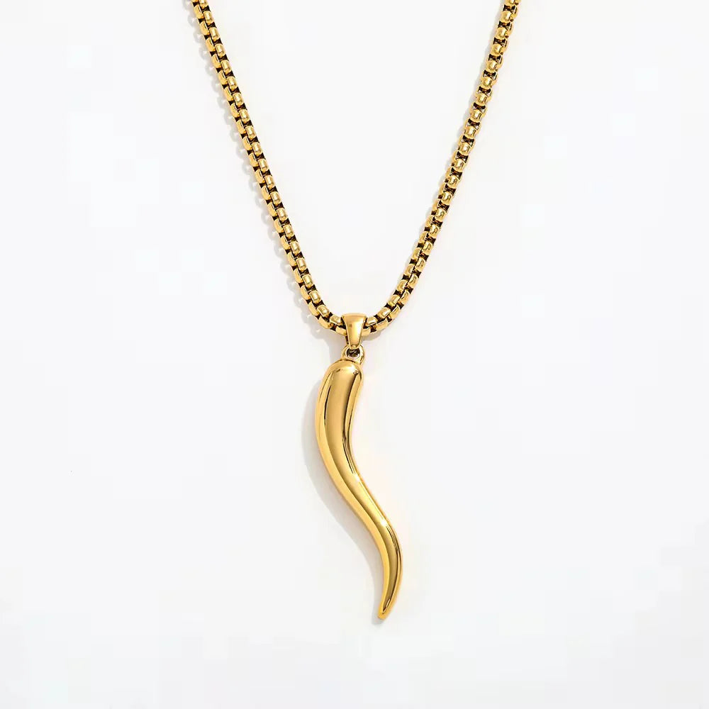 CHILLI NECKLACE GOLD