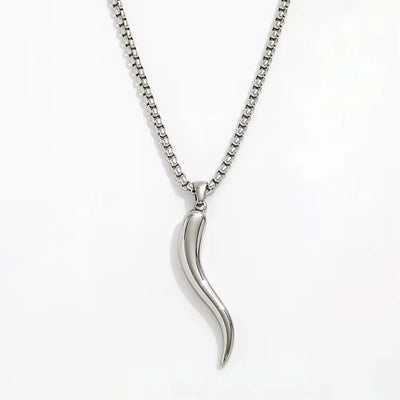 ZAYA COLLECTIVE CHILLI NECKLACE  SILVER | BABY LEMONADE STORE