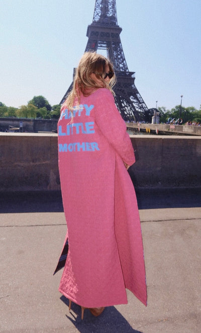 HAPPY LITTLE MOTHER THUG LIFE LONG COAT