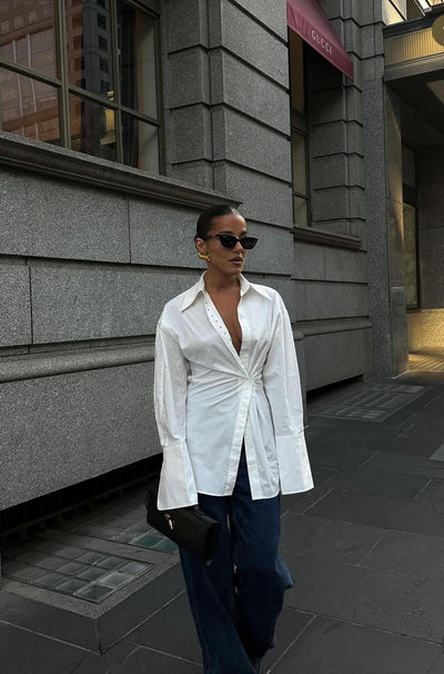 EFFIE KATS KALISHA SHIRT WHITE