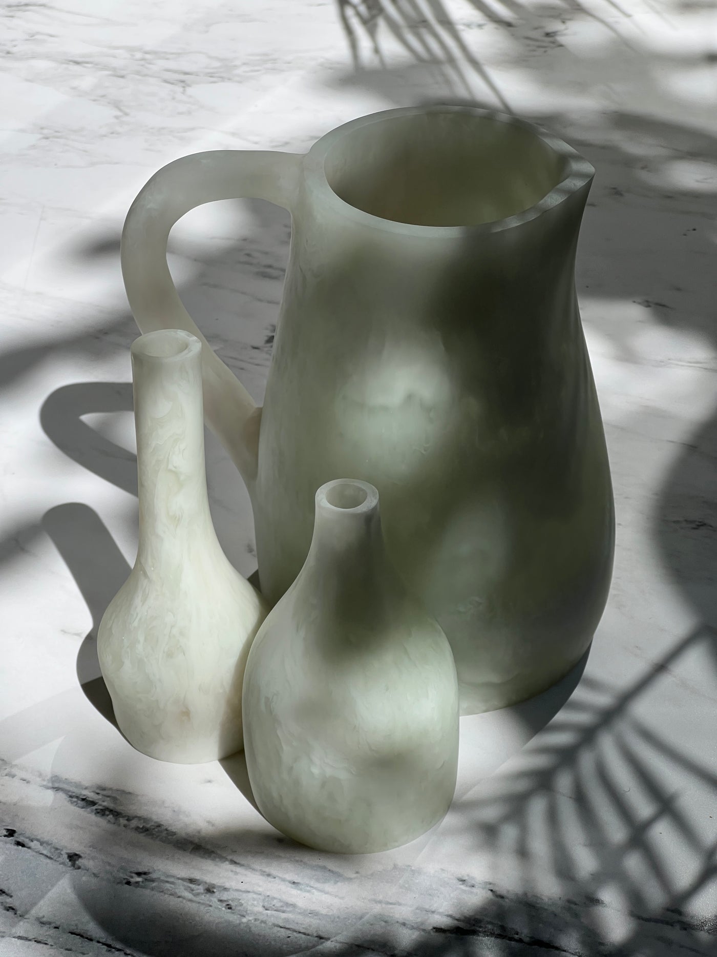The Bud Vase White Resin home Decor