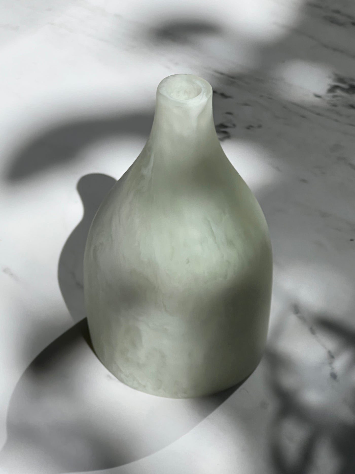 The Bud Vase White Resin home Decor