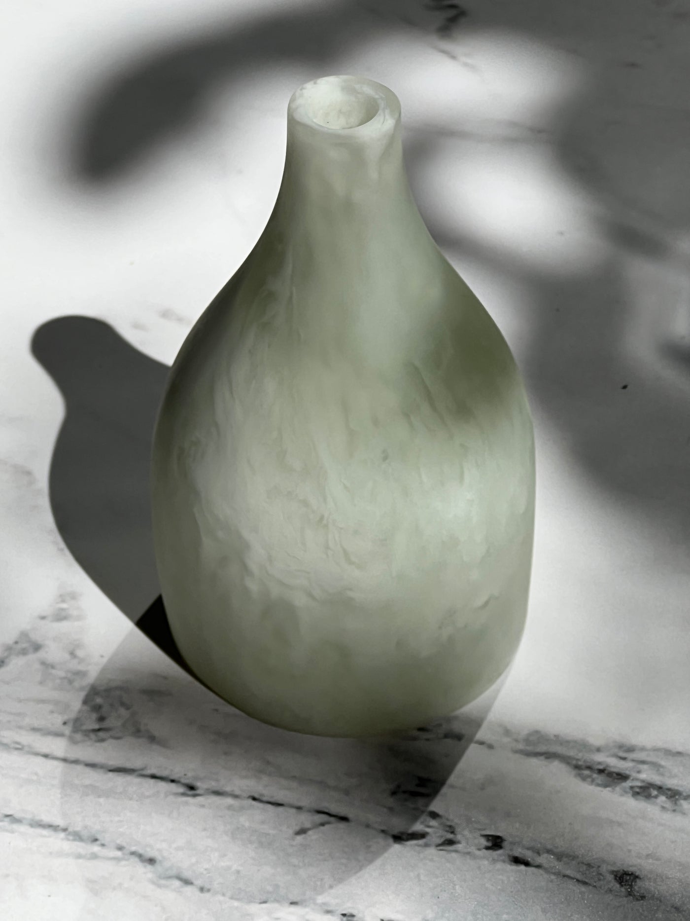The Bud Vase White Resin home Decor