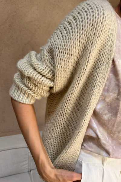 I LOVE LILYA | SEA KNIT CARDIGAN  IVORY| BABY LEMONADE STORE
