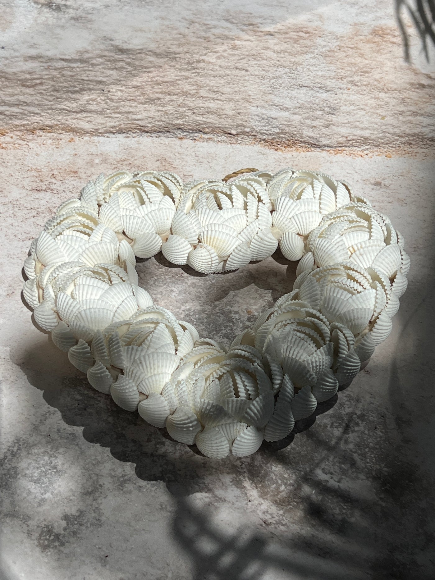 handcrafted shell ornaments