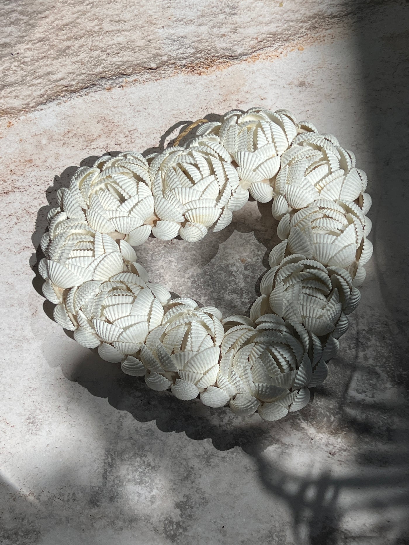 handcrafted shell ornaments