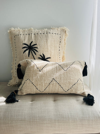 Aztec design hand made cotton cushions