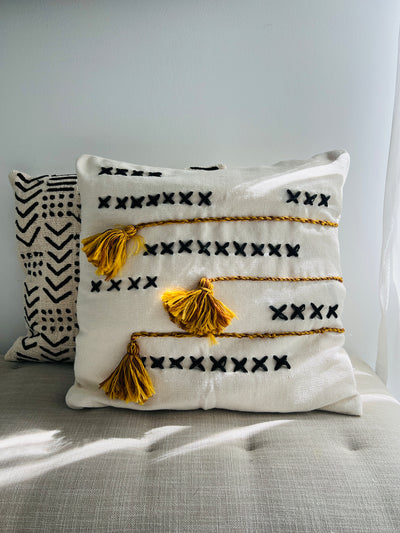 NOMAD AZTEC DESIGN COTTON HAND MADE CUSHION