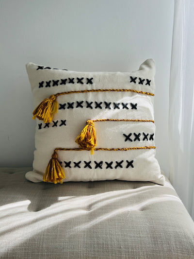 NOMAD AZTEC DESIGN COTTON HAND MADE CUSHION