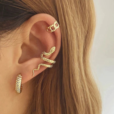 ZAYA COLLECTIVE SERPENT EAR CUFF