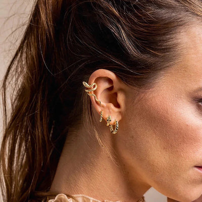 ZAYA COLLECTIVE SERPENT EAR CUFF