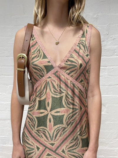 SANCIA HAZEL DRESS MARNI GEO PRINT