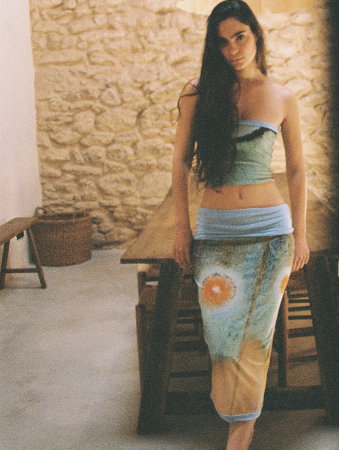 FENERS TU x MI SKIRT MARBRE