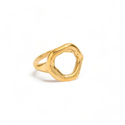 ZAYA COLLECTIVE VIOLA RING GOLD 