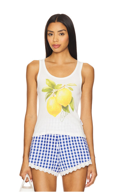 THE LAUNDRY ROOM LEMONCELLO RIB TANK | BABY LEMONADE STORE