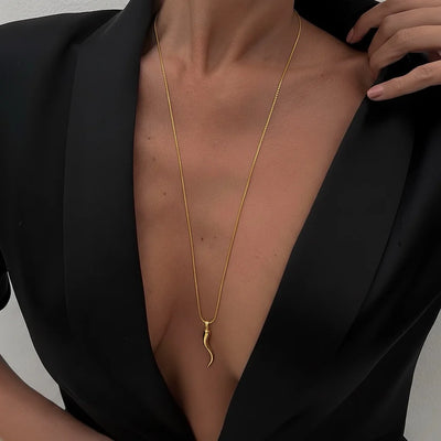 CHILLI NECKLACE GOLD