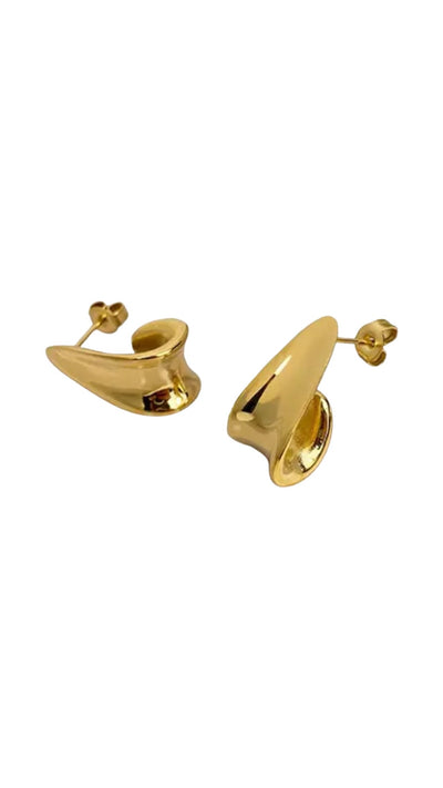 THE LINE PARIS EARRINGS GOLD | BABY LEMONADE STORE