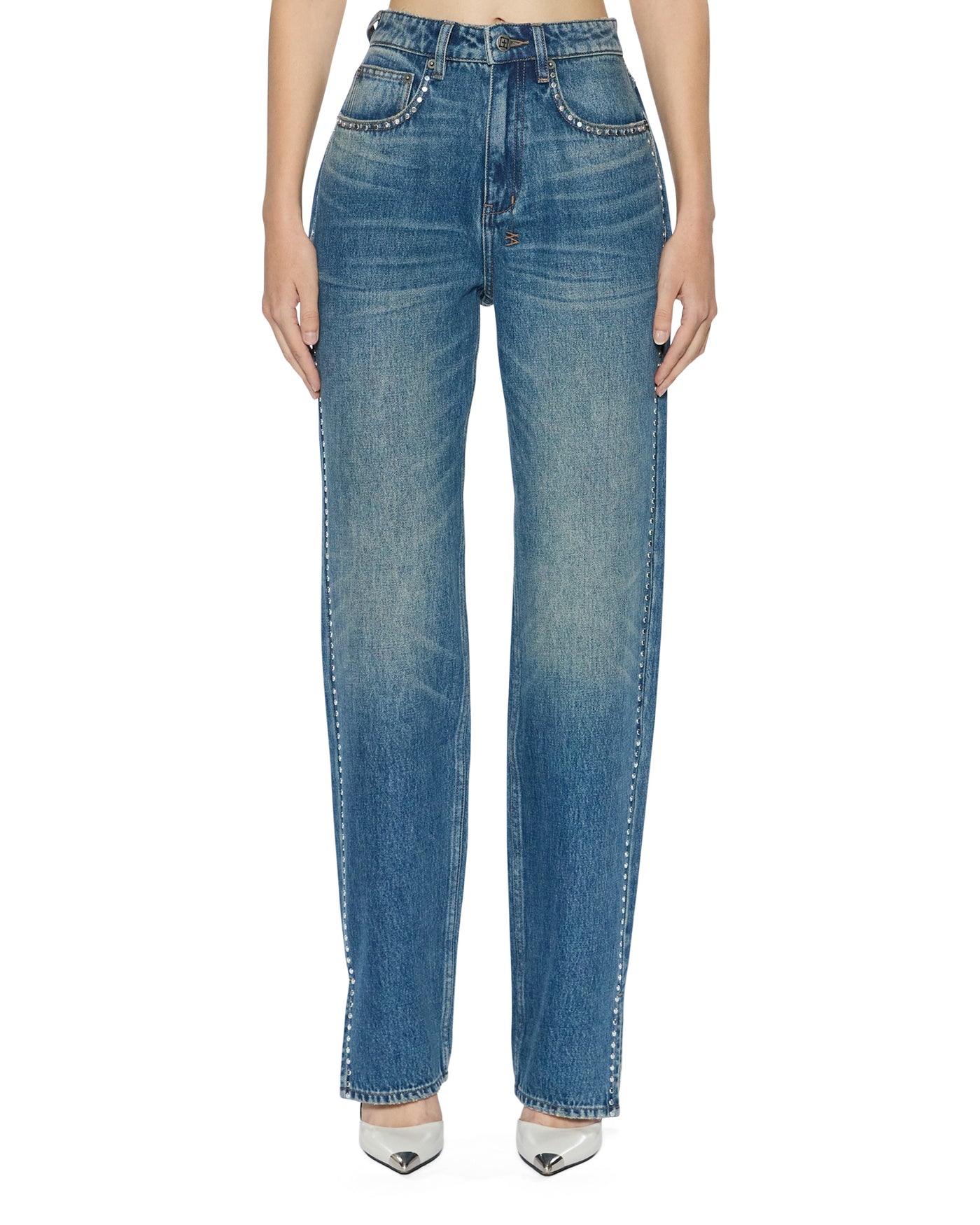 KSUBI PLAYBACK SPLITS JEANS TEXAS BLUE