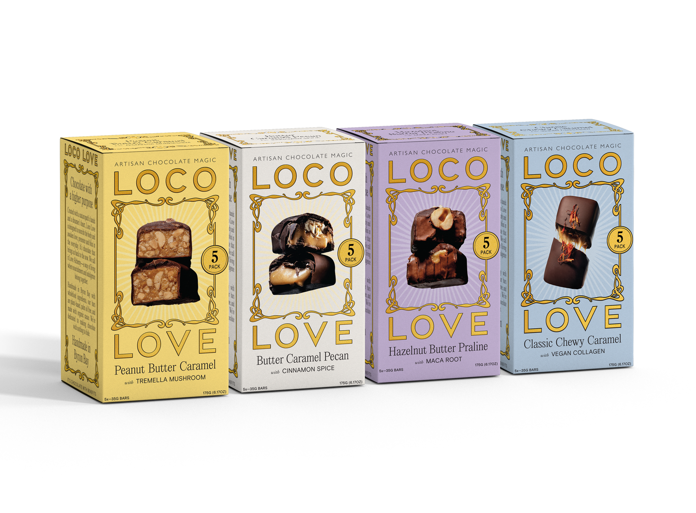 LOCO LOVE 5 PACK CLASSIC CHEWY CARAMEL