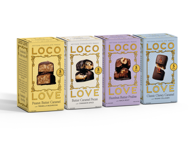 LOCO LOVE 5 PACK CLASSIC CHEWY CARAMEL