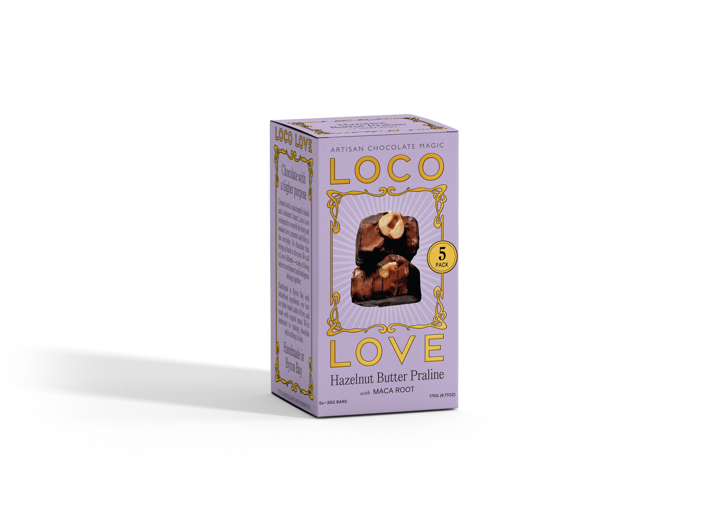 LOCO LOVE 5 PACK HAZELNUT BUTTER PRALINE