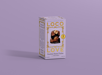 LOCO LOVE 5 PACK HAZELNUT BUTTER PRALINE