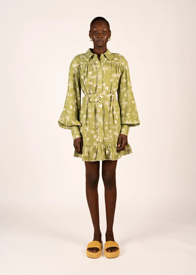 LA MAISE STUDIO MILA MINI DRESS SEASIDE VILLA