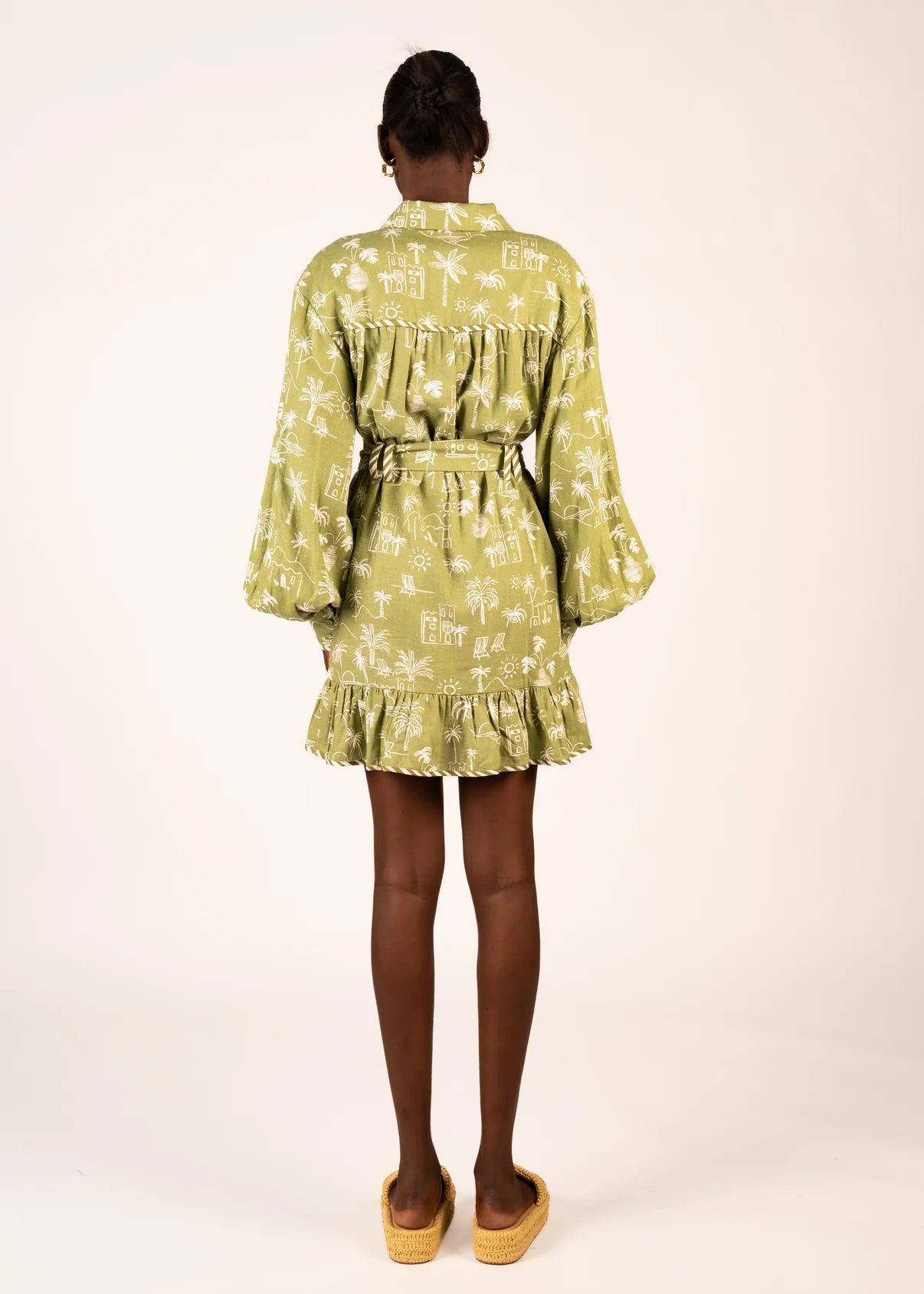 LA MAISE STUDIO MILA MINI DRESS SEASIDE VILLA