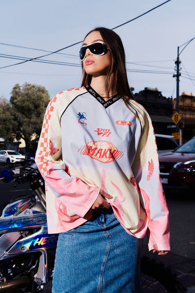 MAKU MTL MOTO LONG SLEEVE TEE 