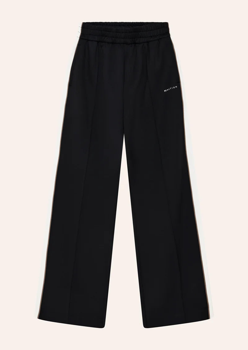 PE NATION MAN DOWN TRACK PANT BLACK/WALNUT