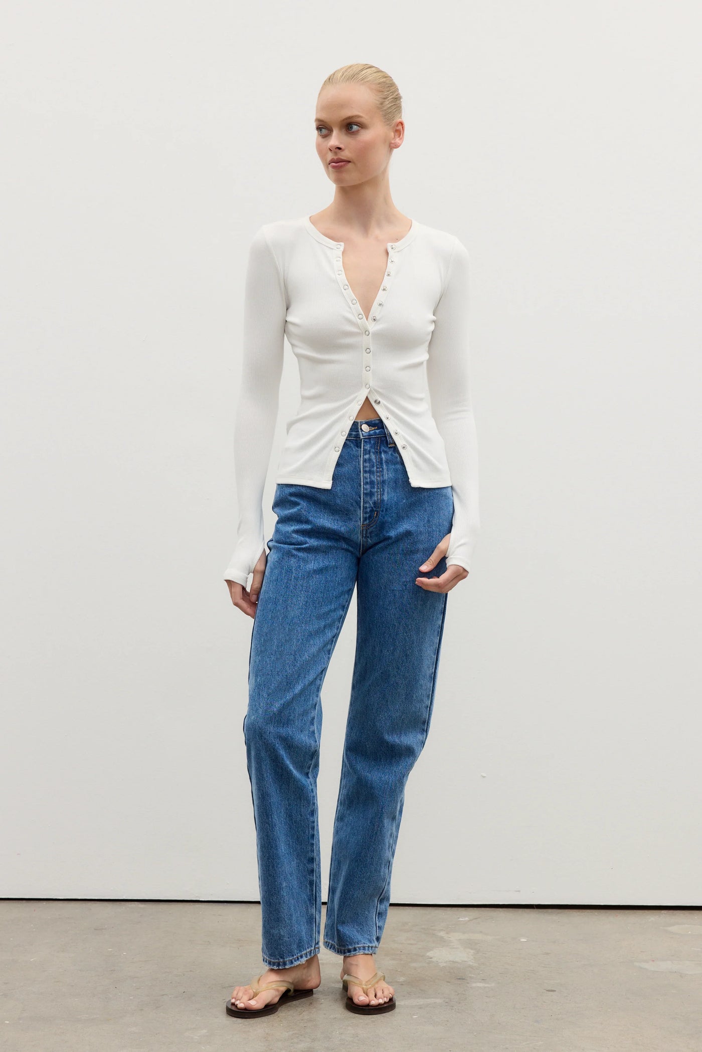 BAYSE MAYA TOP WHITE| BABY LEMONADE STORE