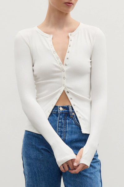 BAYSE MAYA TOP WHITE| BABY LEMONADE STORE