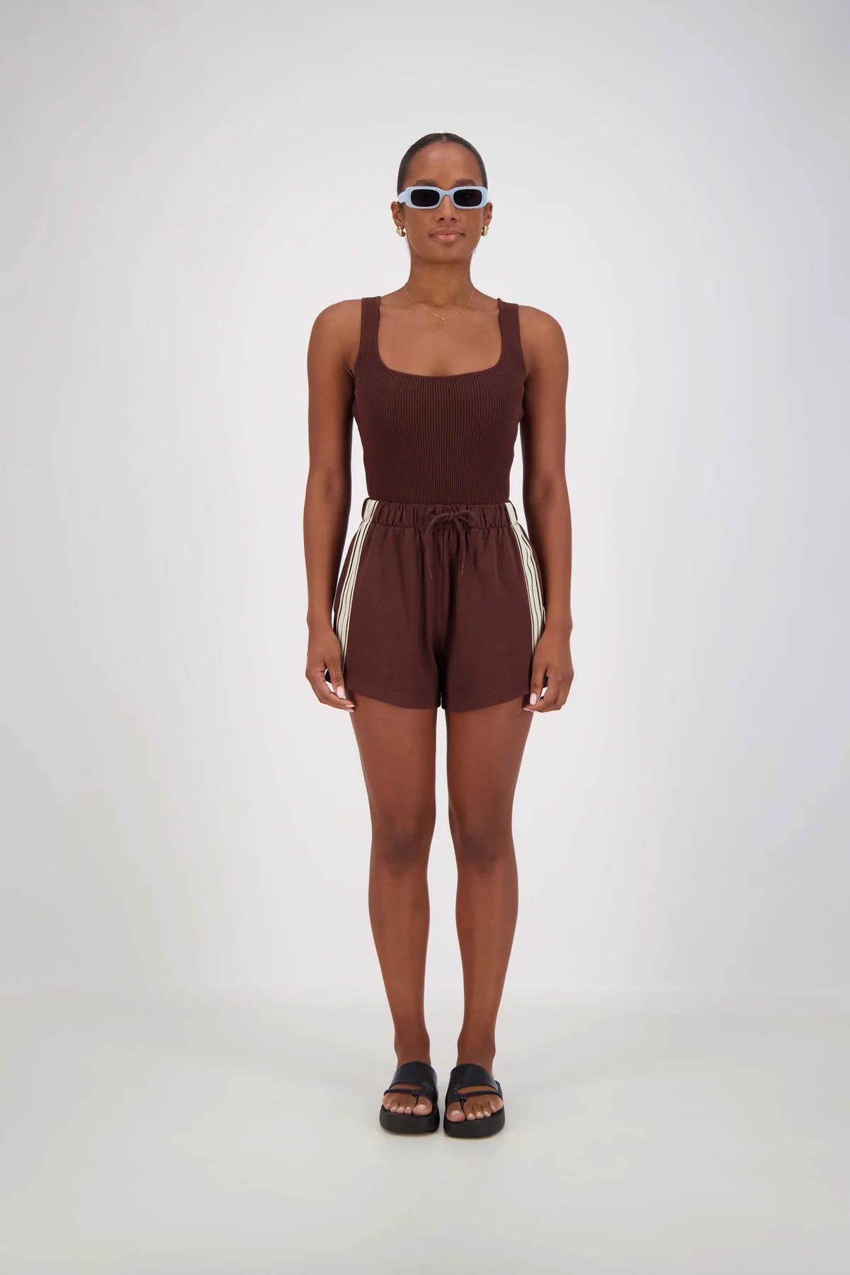 JASMINE ALEXA | PANAREA SHORTS CHOCOLATE | BABY LEMONADE STORE