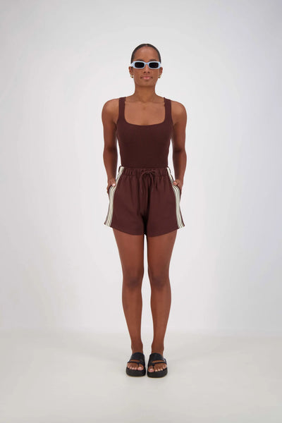 JASMINE ALEXA | PANAREA SHORTS CHOCOLATE | BABY LEMONADE STORE