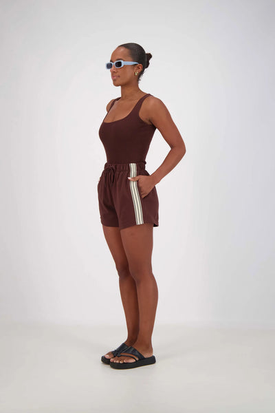 JASMINE ALEXA | PANAREA SHORTS CHOCOLATE | BABY LEMONADE STORE