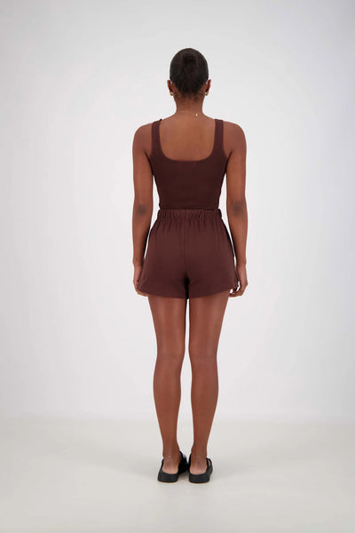 JASMINE ALEXA | PANAREA SHORTS CHOCOLATE | BABY LEMONADE STORE