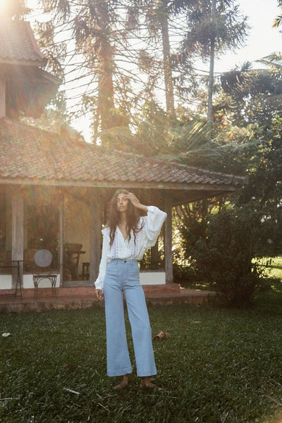 MOLLY DENIM PALE BLUE