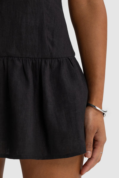 ORTC CELINE MINI DRESS BLACK