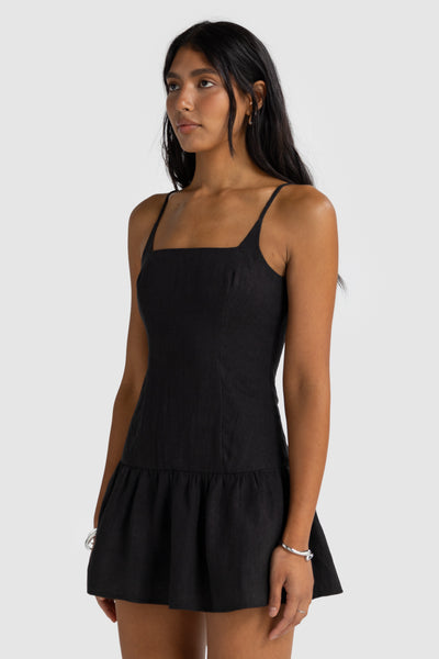 ORTC CELINE MINI DRESS BLACK